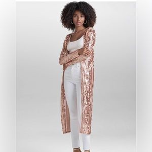 Sequin Mesh Long Jacket